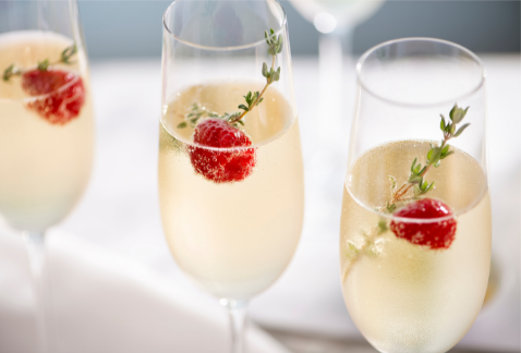Non-Alcoholic Champagne Cocktail