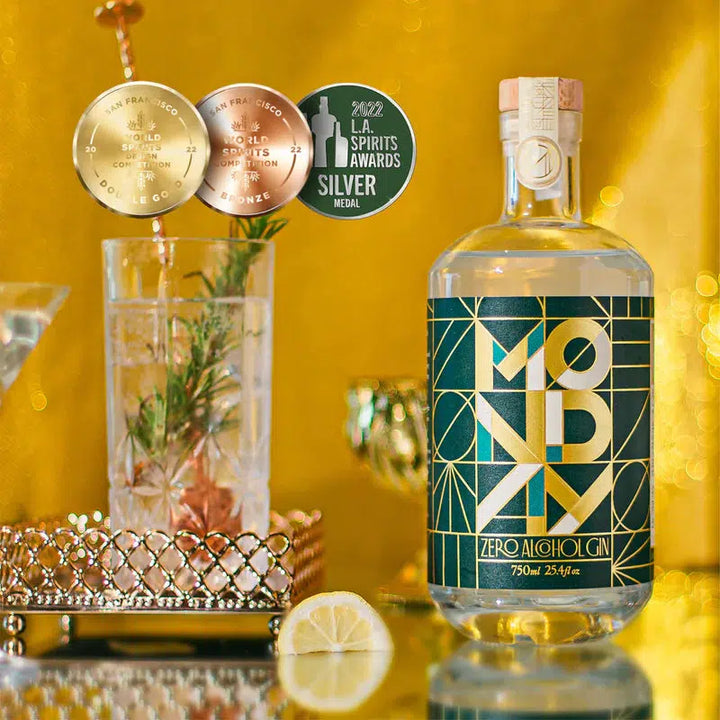 Monday — Gin, Non-Alcoholic Distilled Spirit