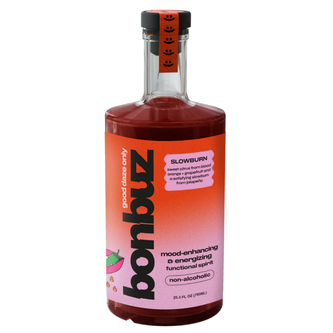 BONBUZ — SLOWBURN, MOOD-ENHANCING & ENERGIZING FUNCTIONAL SPIRIT | A Fresh Sip, The Best Non-Alcoholic Adult Beverages