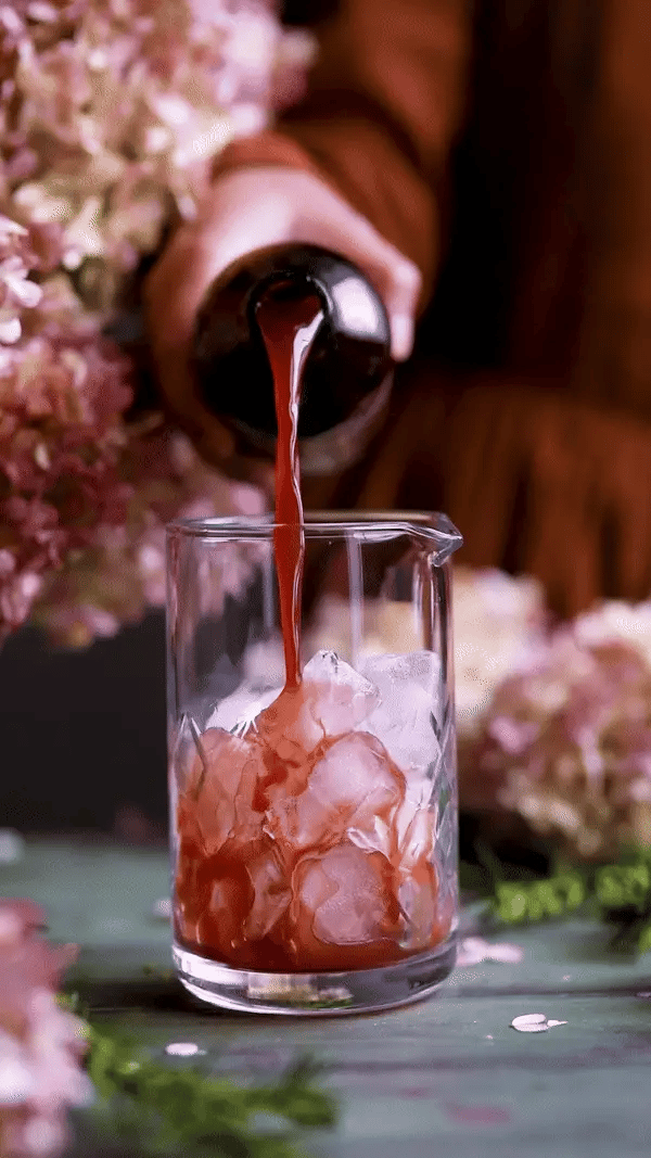 Curious Elixirs — No.5 Smoked Chocolate Cherry Old Fashioned, Non-Alcoholic Craft Cocktail (Video) | A Fresh Sip | The Best Non-Alcoholic Adult Beverages