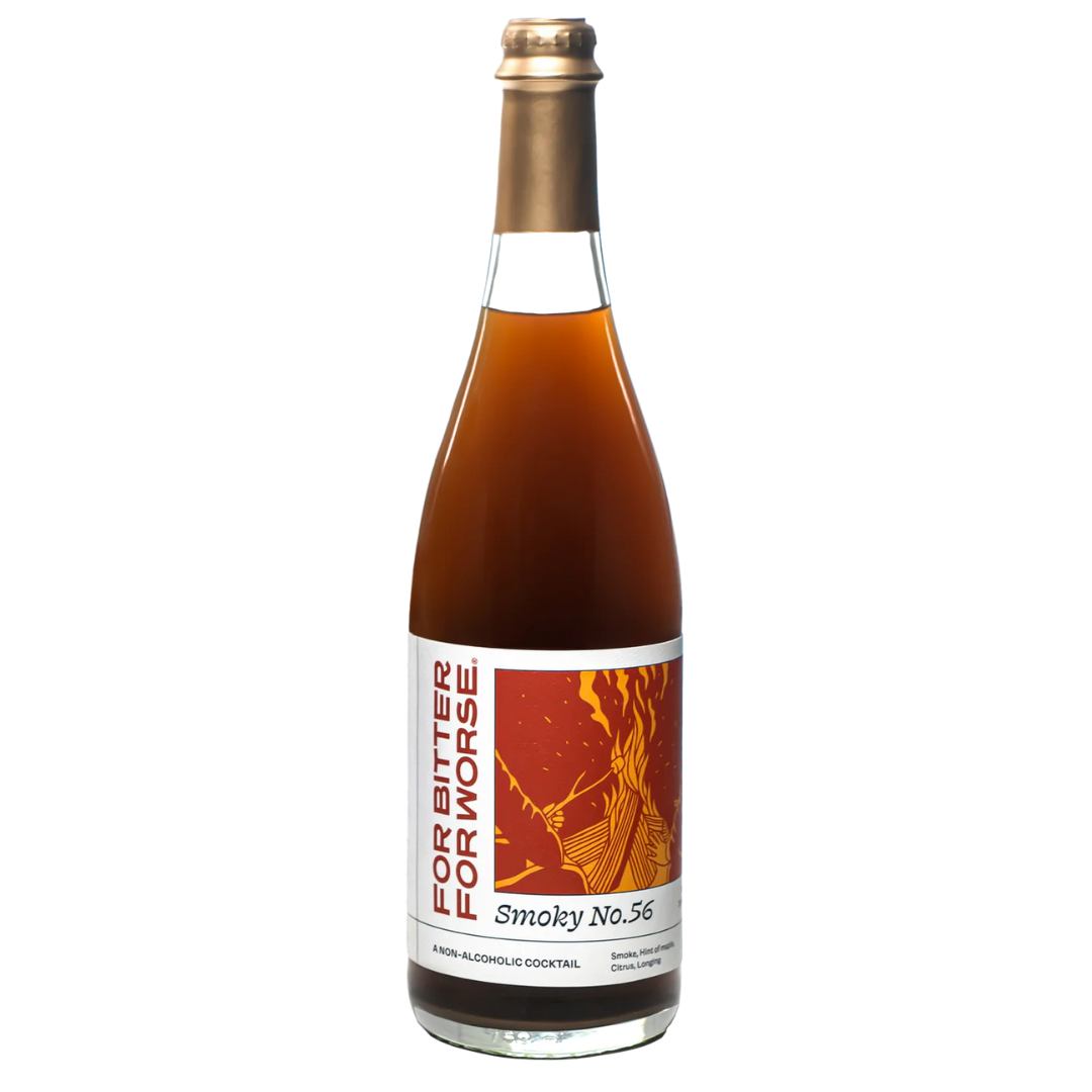 For Bitter For Worse — Smoky No. 56, Non-Alcoholic Cocktail | A Fresh Sip, The Best Non-Alcoholic Adult Beverages
