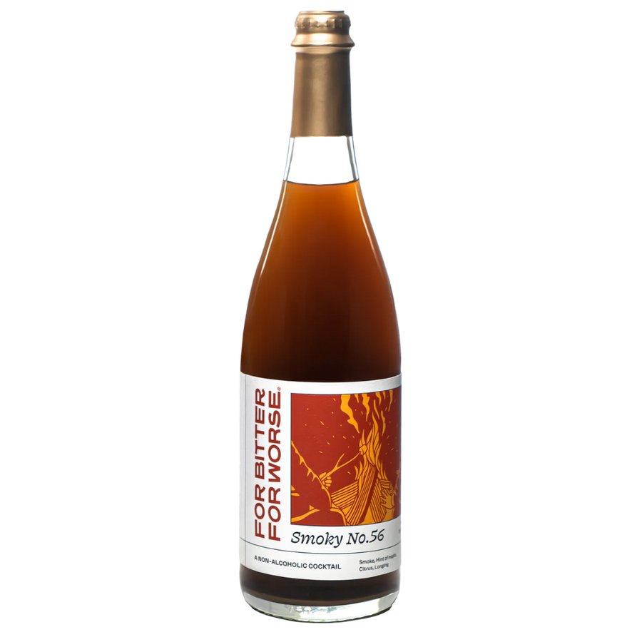 For Bitter For Worse — Smoky No. 56, Non-Alcoholic Cocktail | A Fresh Sip, The Best Non-Alcoholic Adult Beverages