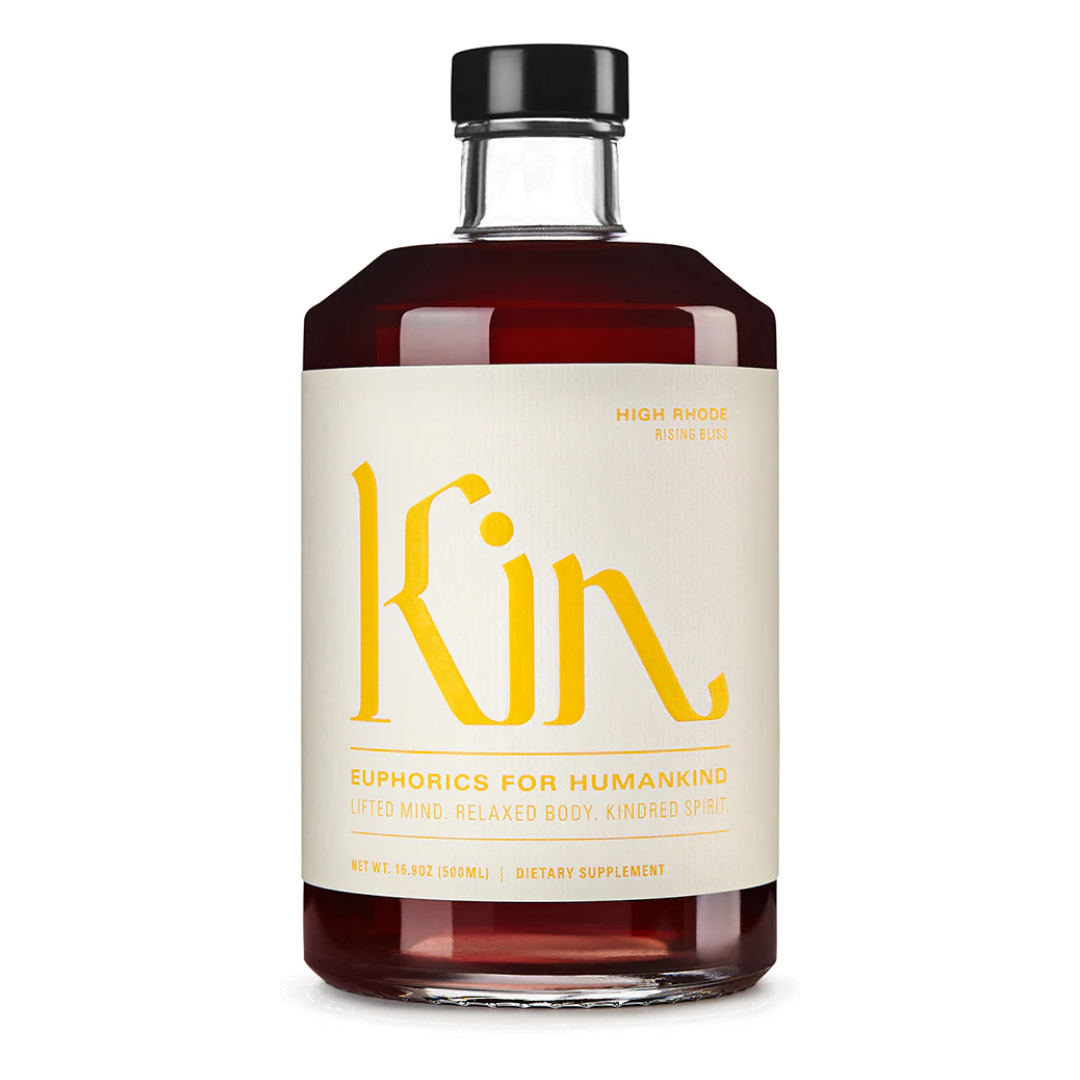 Kin — High Rhode Rising Bliss,  Non-Alcoholic Beverage | A Fresh Sip, The Best Non-Alcoholic Adult Beverages
