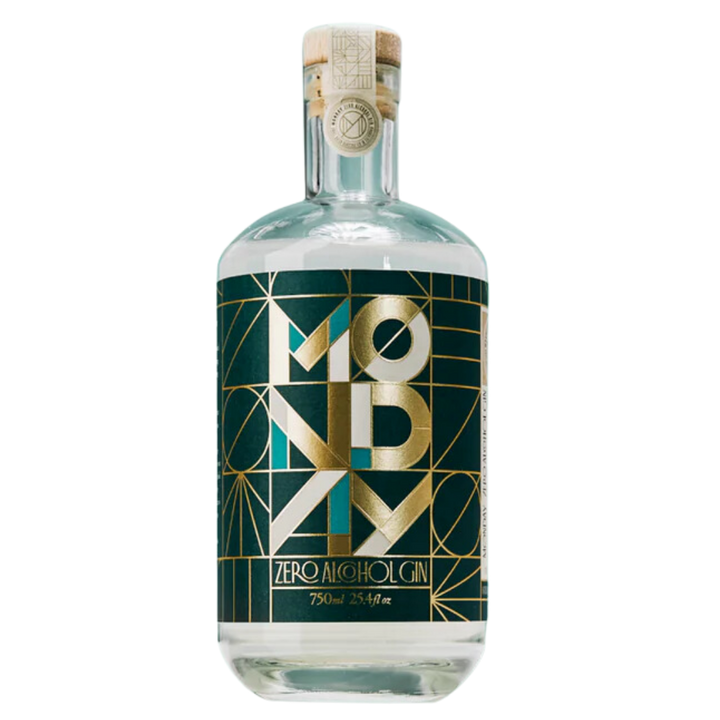 MONDAY — GIN, NON-ALCOHOLIC DISTILLED SPIRIT | A Fresh Sip, The Best Non-Alcoholic Adult Beverages