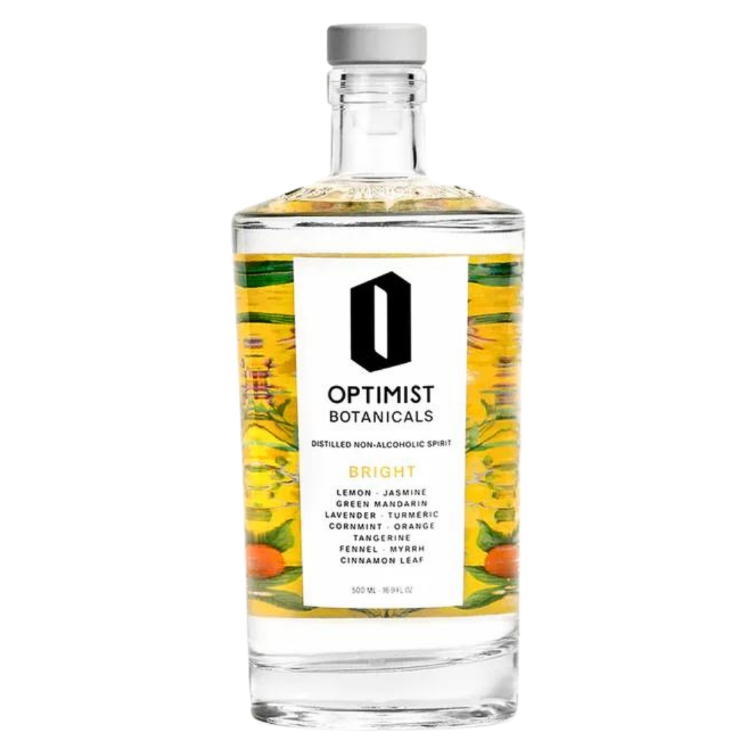 OPTIMIST — BRIGHT, NON-ALCOHOLIC DISTILLED SPIRIT | A Fresh Sip, The Best Non-Alcoholic Adult Beverages