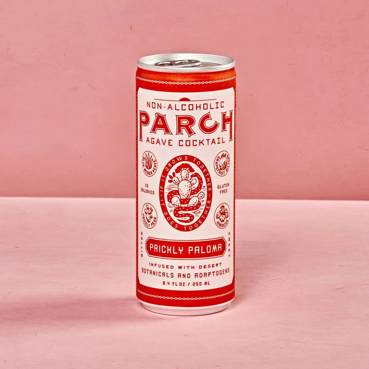 Parch — Prickly Paloma, Non-Alcoholic Beverage (4-pack)