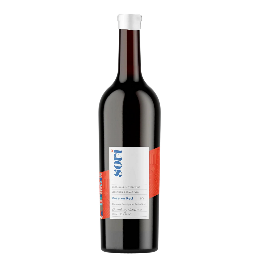 Sovi — Red Reserve,  Non-Alcoholic Red Wine | A Fresh Sip, The Best Non-Alcoholic Adult Beverages