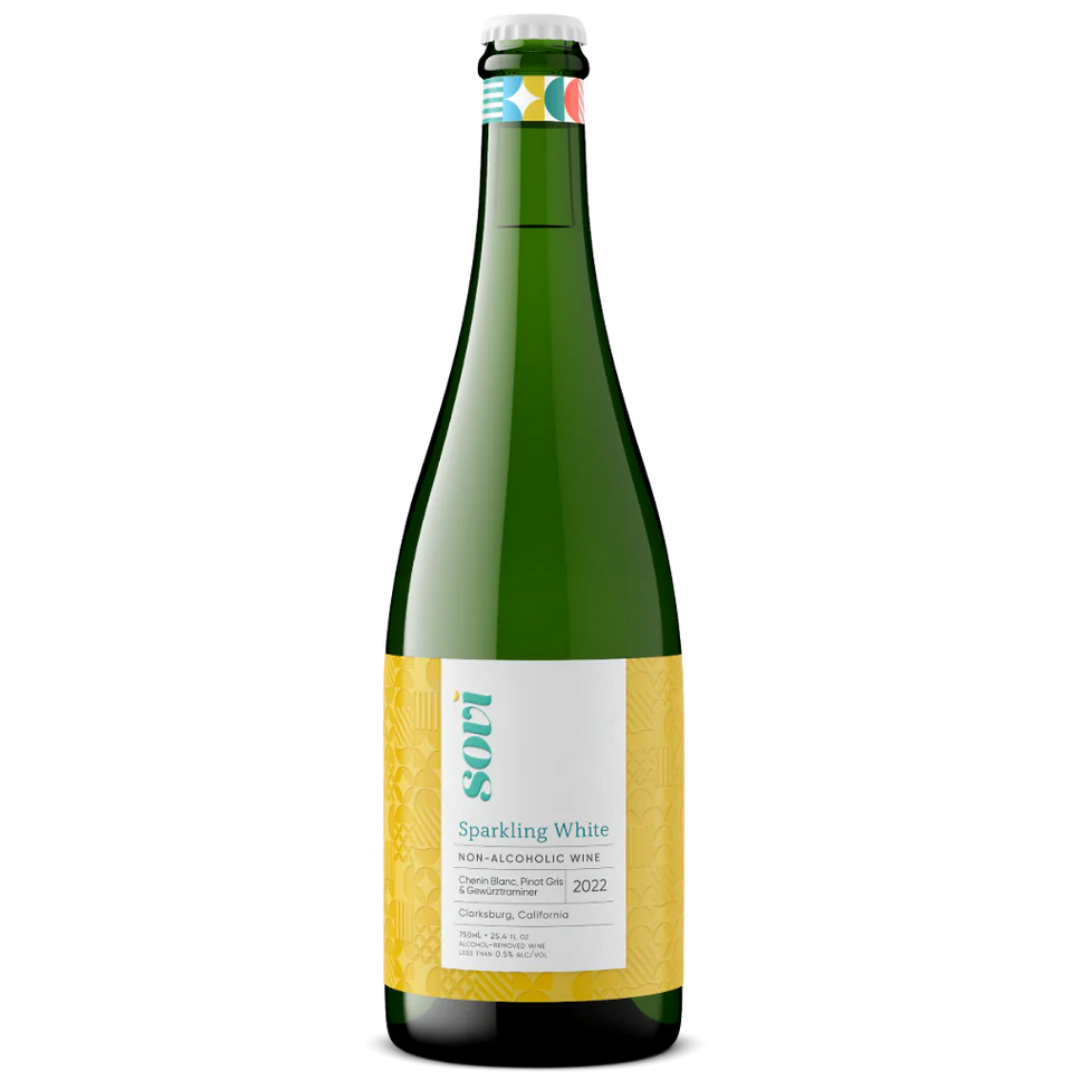 Sovi — Sparkling White, Non-Alcoholic Wine | A Fresh Sip, The Best Non-Alcoholic Adult Beverages