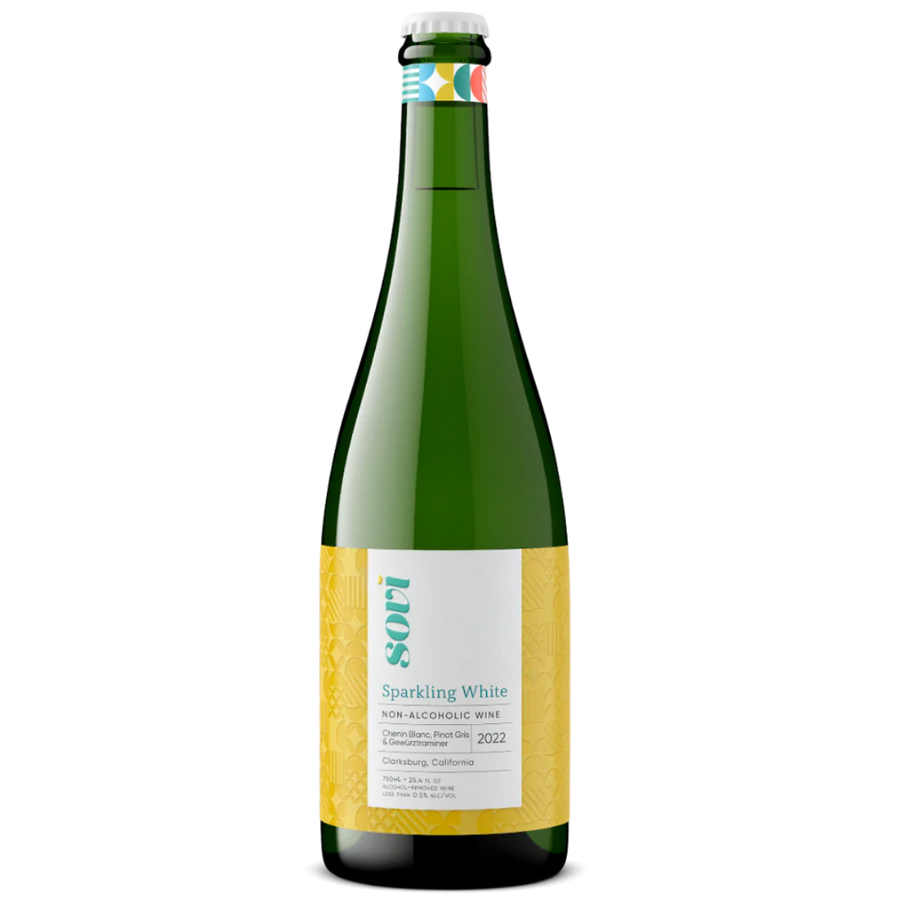 Sovi — Sparkling White, Non-Alcoholic Wine | A Fresh Sip, The Best Non-Alcoholic Adult Beverages
