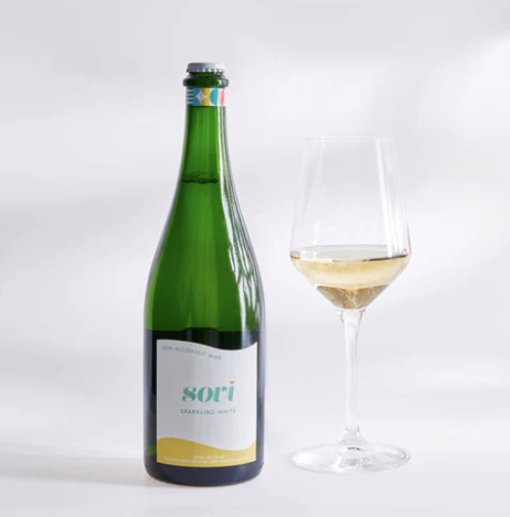 Sovi — Sparkling White, Non-Alcoholic Wine