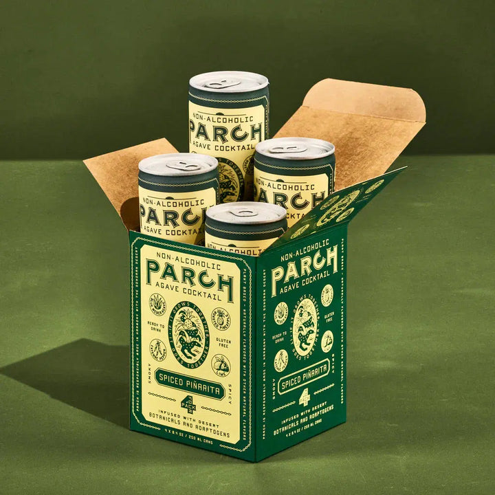 Parch — Spiced Piñarita, Non-Alcoholic Beverage (4-pack)
