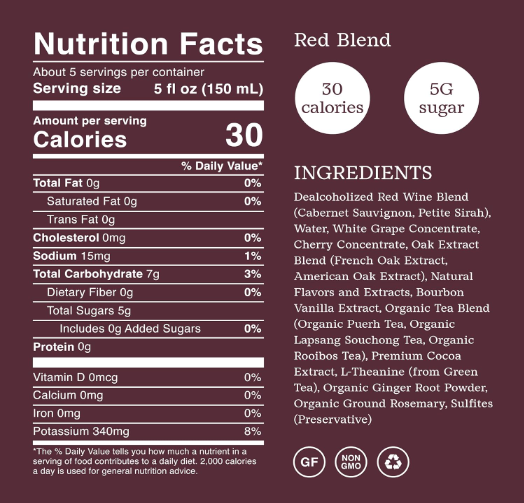 Surely — Red Wine Blend, Non-Alcoholic Red Wine