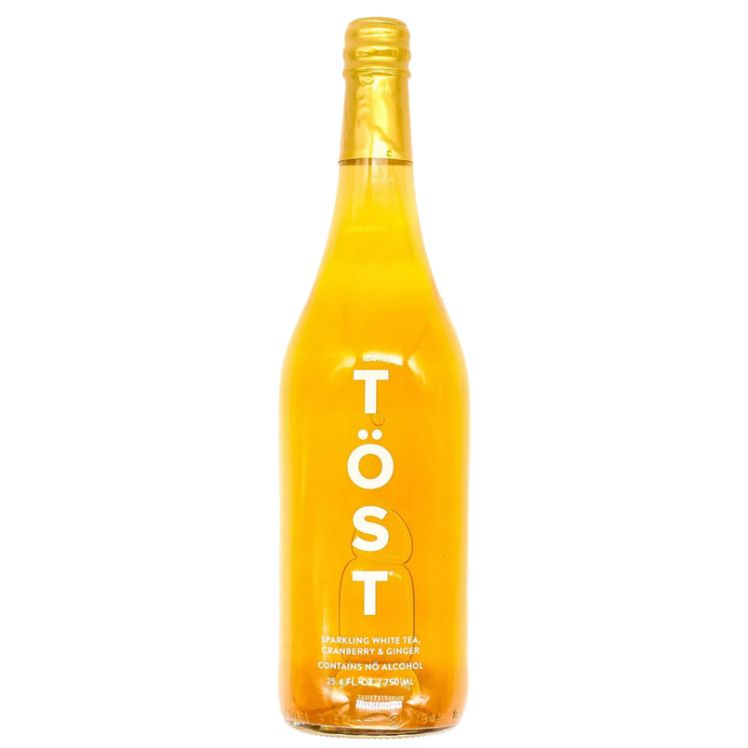 Töst — Original, Sparkling White Tea, Cranberry & Ginger | A Fresh Sip, The Best Non-Alcoholic Adult Beverages