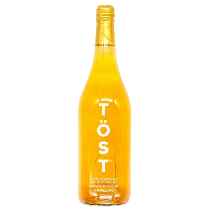Töst — Original, Sparkling White Tea, Cranberry & Ginger | A Fresh Sip, The Best Non-Alcoholic Adult Beverages