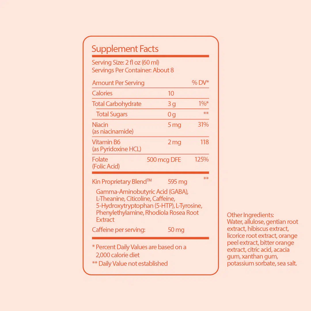 Kin — High Rhode Rising Bliss, Non-Alcoholic Beverage