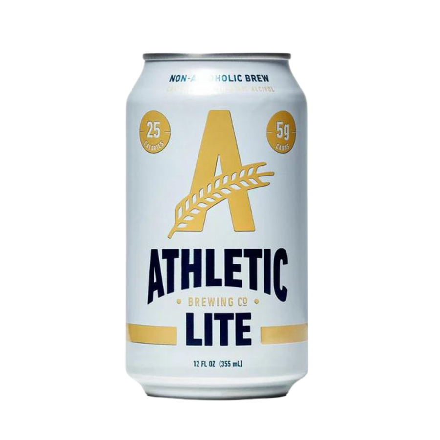 Athletic Brewing — Lite, Non-Alcoholic Beer (6-pack) | A Fresh Sip, The Best Non-Alcoholic Adult Beverages