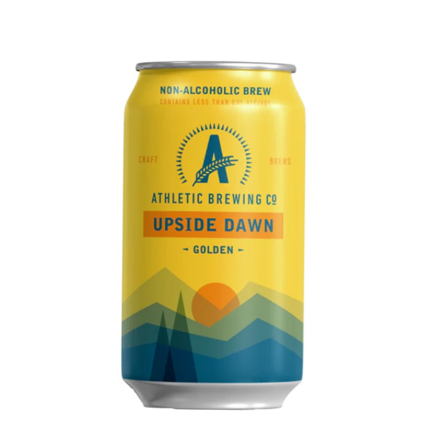 Athletic Brewing — Upside Dawn Golden Ale, Non-Alcoholic Beer