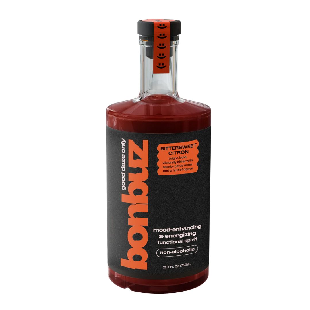 Bonbuz — Bittersweet Citron, Mood-Enhancing & Energizing Functional Spirit | A Fresh Sip, The Best Non-Alcoholic Adult Beverages