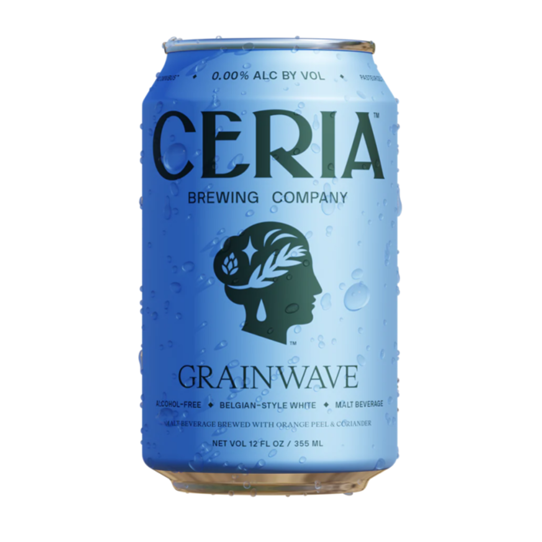 Ceria Brewing Co. — Grainwave Belgian-Style Hops, Non-Alcoholic Beer | A Fresh Sip, The Best Non-Alcoholic Adult Beverages