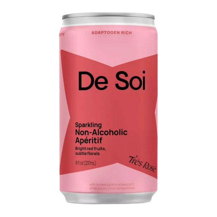 De Soi — Très Rosé,  Non-Alcoholic Apéritif | A Fresh Sip, The Best Non-Alcoholic Adult Beverages