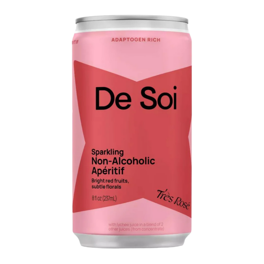 De Soi — Très Rosé,  Non-Alcoholic Apéritif | A Fresh Sip, The Best Non-Alcoholic Adult Beverages