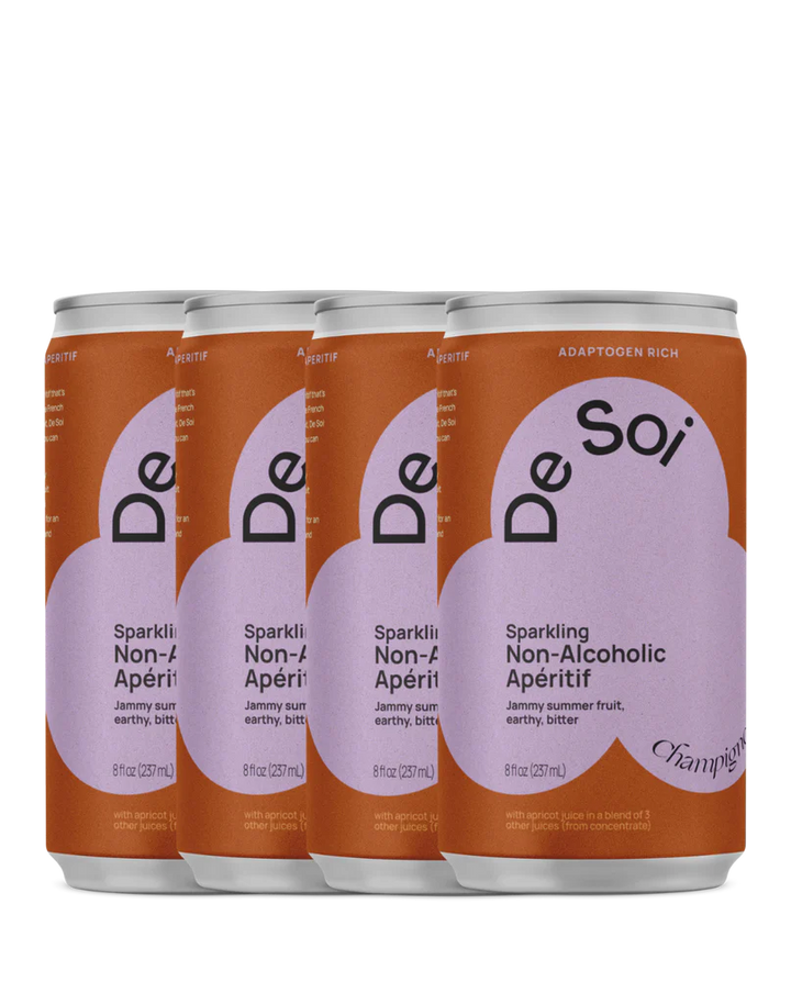 De Soi — Champignon Dreams, Non-Alcoholic Apéritif (4 cans) | A Fresh Sip, The Best Non-Alcoholic Adult Beverages
