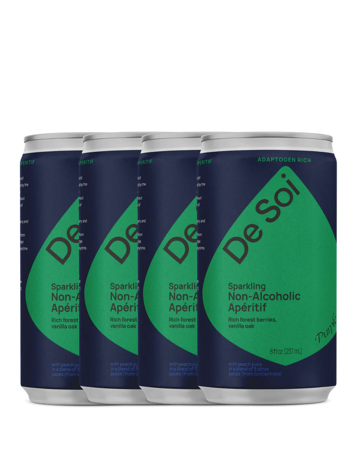 De Soi — Purple Lune, Non-Alcoholic Apéritif (4 cans) | A Fresh Sip, The Best Non-Alcoholic Adult Beverages