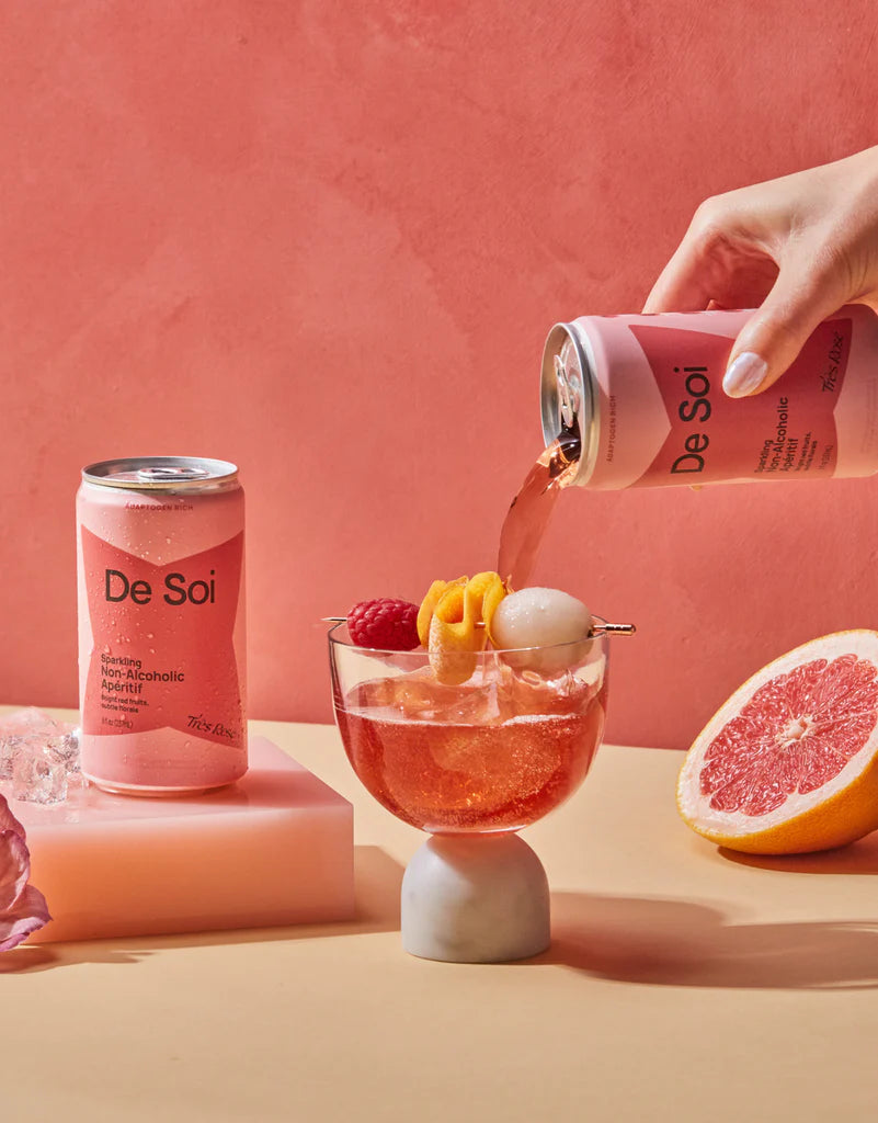 desroseDe Soi — Très Rosé, Non-Alcoholic Apéritif (Lifestyle) | A Fresh Sip, The Best Non-Alcoholic Adult Beverages