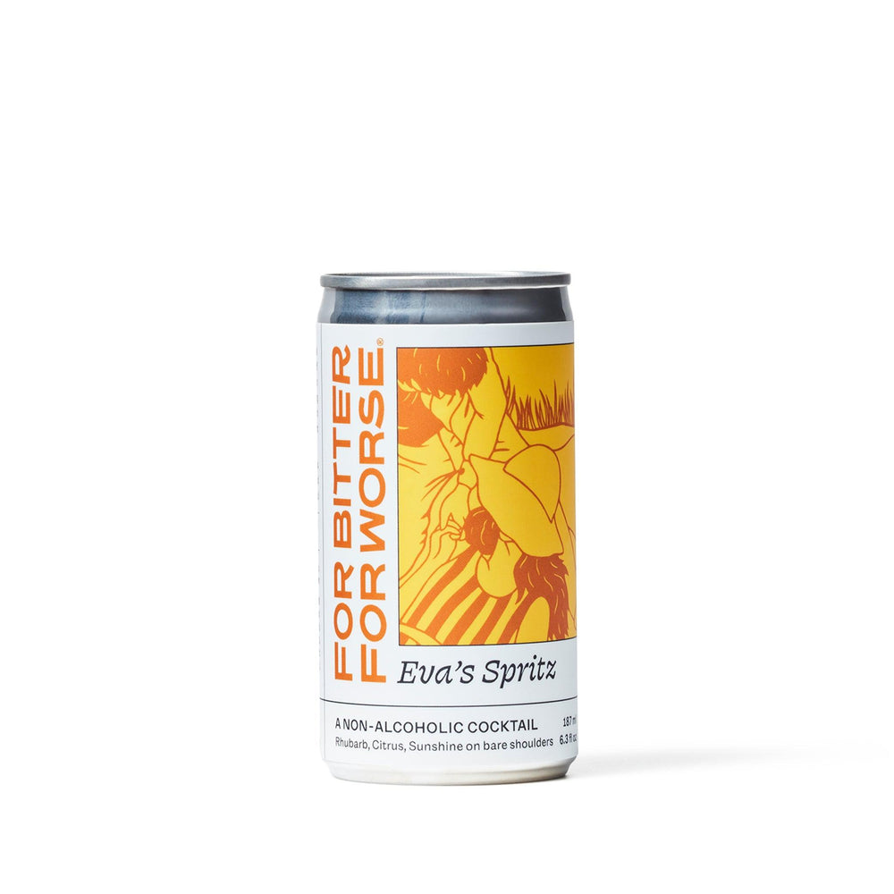 For Bitter For Worse — Eva's Spritz, Non-Alcoholic Cocktail (Single Can) | A Fresh Sip, The Best Non-Alcoholic Adult Beverages