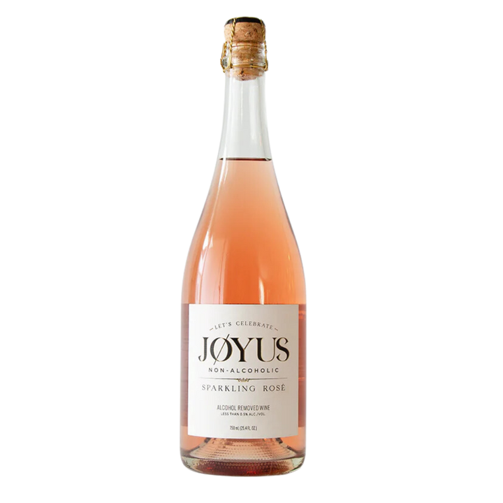 Jøyus — Sparkling Rosé,  Non-Alcoholic Sparking Wine | A Fresh Sip, The Best Non-Alcoholic Adult Beverages