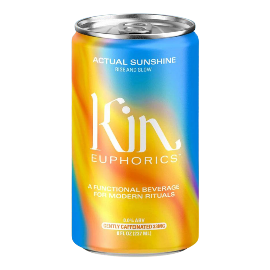 KIN — ACTUAL SUNSHINE_ RISE & GLOW, NON-ALCOHOLIC BEVERAGE | A Fresh Sip, The Best Non-Alcoholic Adult Beverages