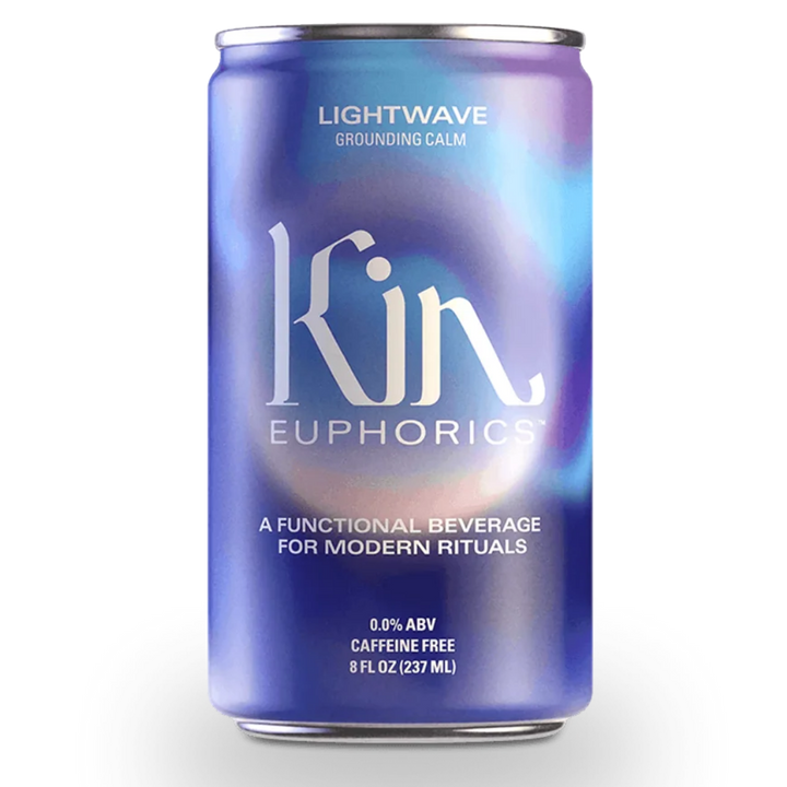 Kin — Lightwave_ Grounding Calm, Functional Beverage | A Fresh Sip, The Best Non-Alcoholic Adult Beverages