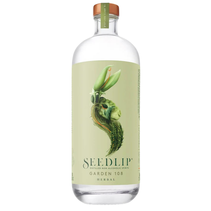 Seedlip — Garden 108,  Non-Alcoholic Distilled Spirit | A Fresh Sip, The Best Non-Alcoholic Adult Beverages