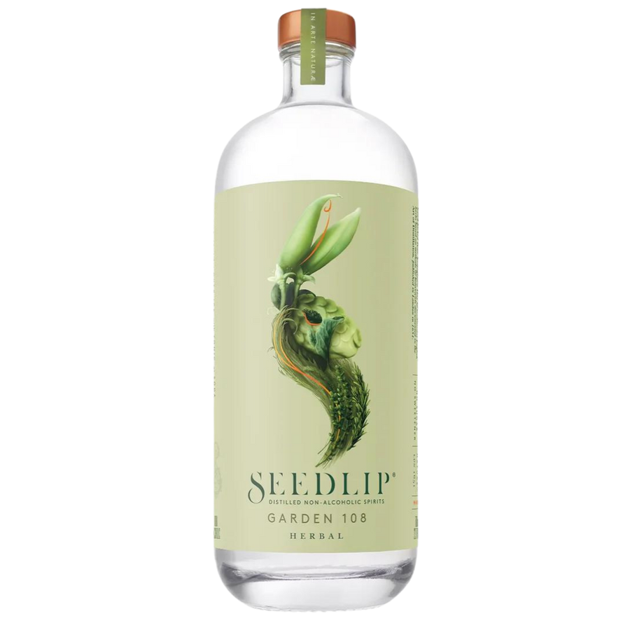 Seedlip — Garden 108,  Non-Alcoholic Distilled Spirit | A Fresh Sip, The Best Non-Alcoholic Adult Beverages