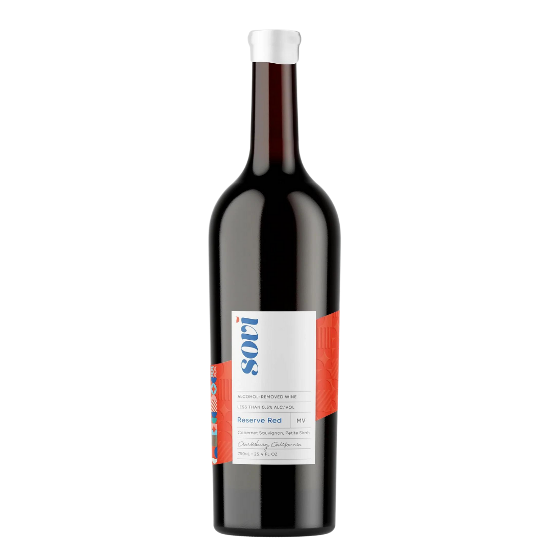 Sovi — Red Reserve,  Non-Alcoholic Red Wine | A Fresh Sip, The Best Non-Alcoholic Adult Beverages