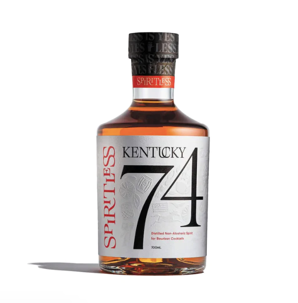 Spiritless — Kentucky74, Distilled Non-Alcoholic Spirit for Bourbon Cocktails
