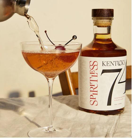 Spiritless — Kentucky74, Distilled Non-Alcoholic Spirit for Bourbon Cocktails (Lifestyle) | A Fresh Sip, The Best Non-Alcoholic Adult Beverages