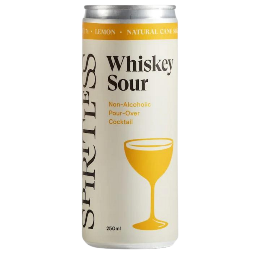 Spiritless — Whiskey Sour Pour-Over, Non-Alcoholic Cocktail | A Fresh Sip, The Best Non-Alcoholic Adult Beverages