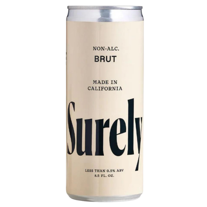 Surely — Brut White Wine,  Non-Alcoholic Wine Cans | A Fresh Sip, The Best Non-Alcoholic Adult Beverages