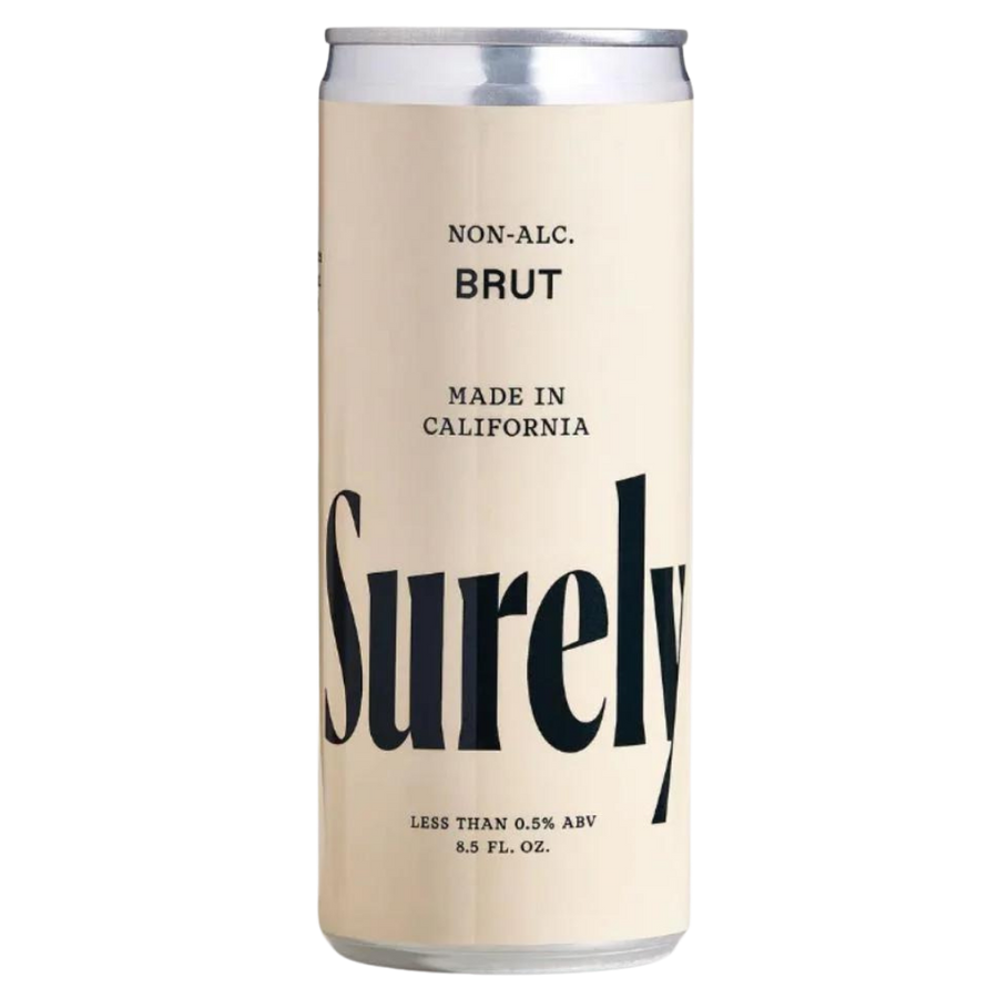 Surely — Brut White Wine,  Non-Alcoholic Wine Cans | A Fresh Sip, The Best Non-Alcoholic Adult Beverages