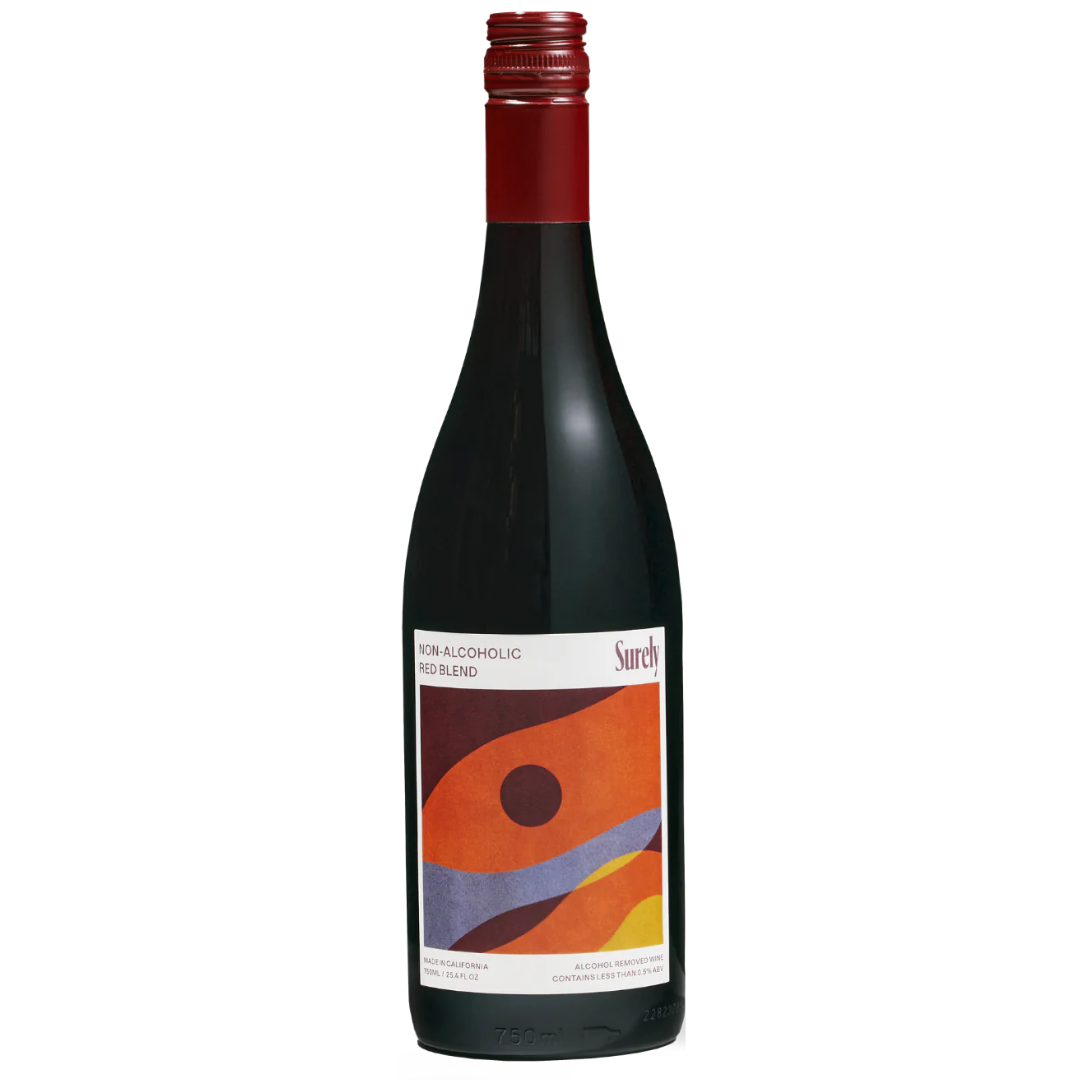 Surely — Red Wine Blend,  Non-Alcoholic Red Wine | A Fresh Sip, The Best Non-Alcoholic Adult Beverages