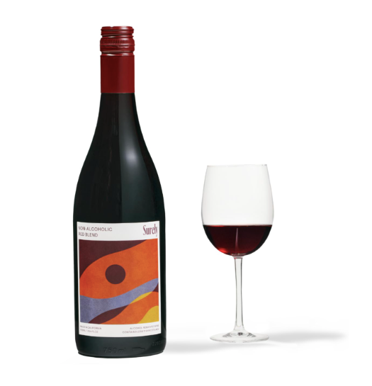 Surely — Red Wine Blend, Non-Alcoholic Red Wine